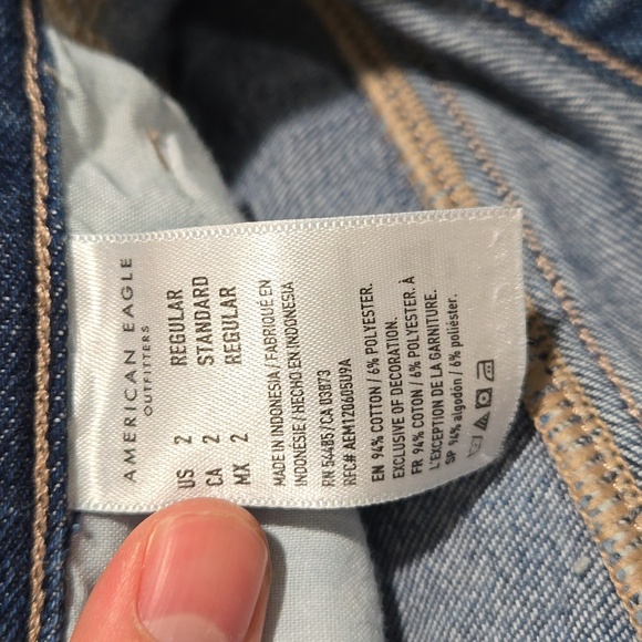 Dark blue mom jeans - Picture 2 of 4